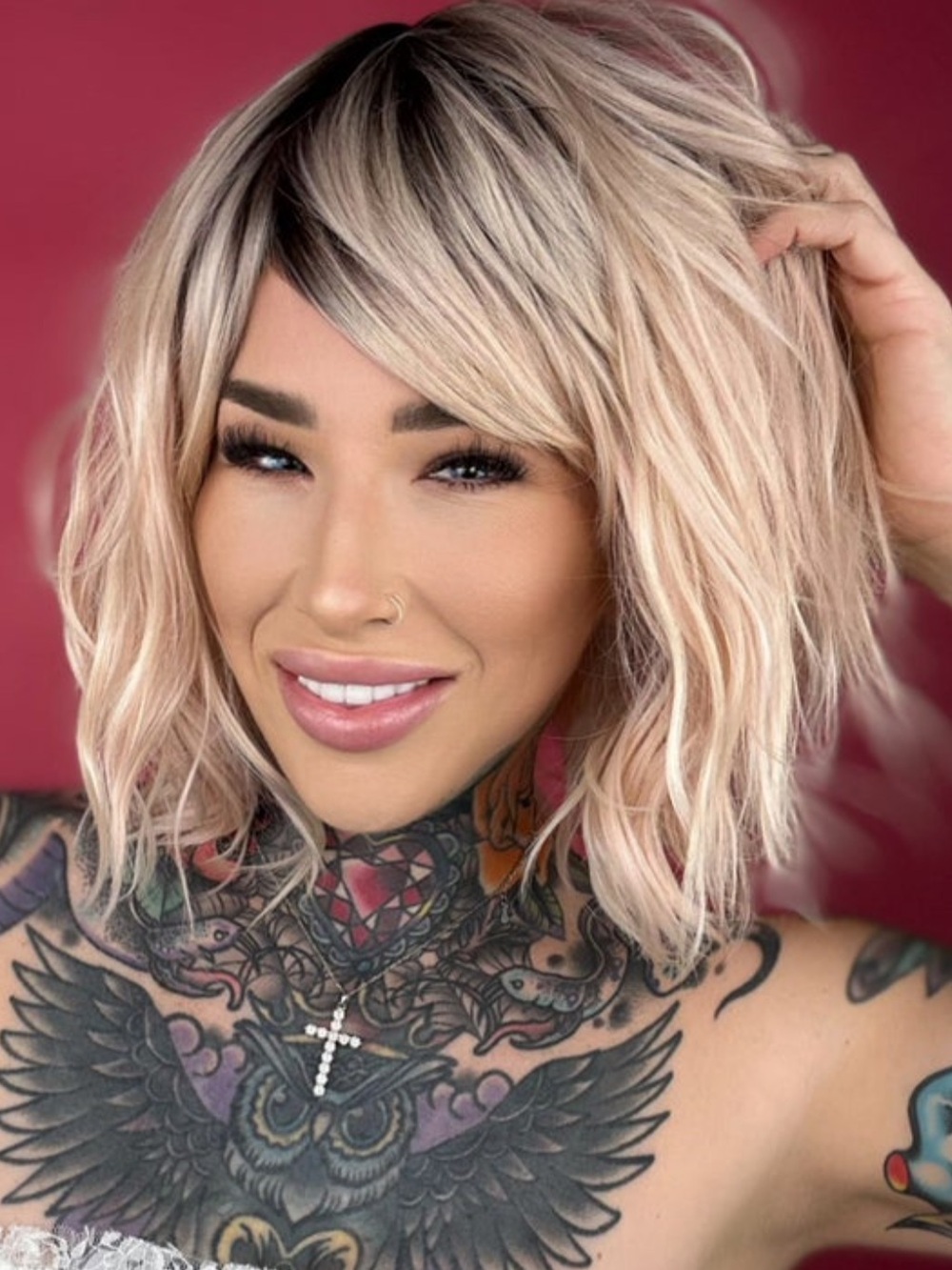 REBEL GYPSY Juno Throw And Go Wig NWT